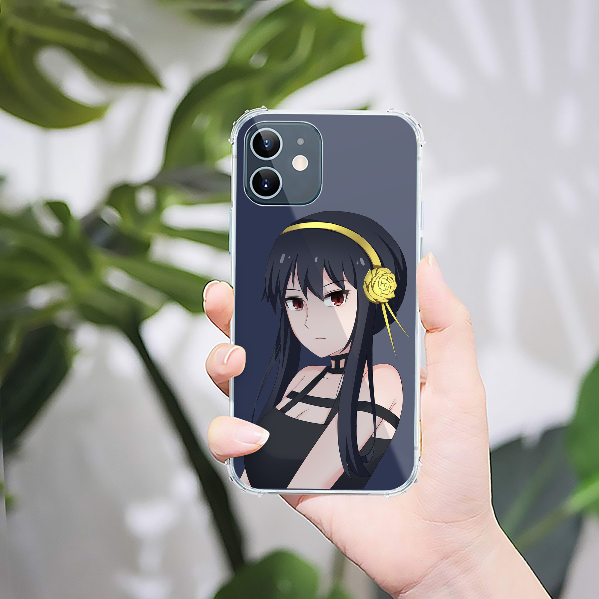 （画像用） SPY×FAMILY间谍家家酒 【iPhone 12シリーズ対応】透明スマホケース（クリアソフトケース）